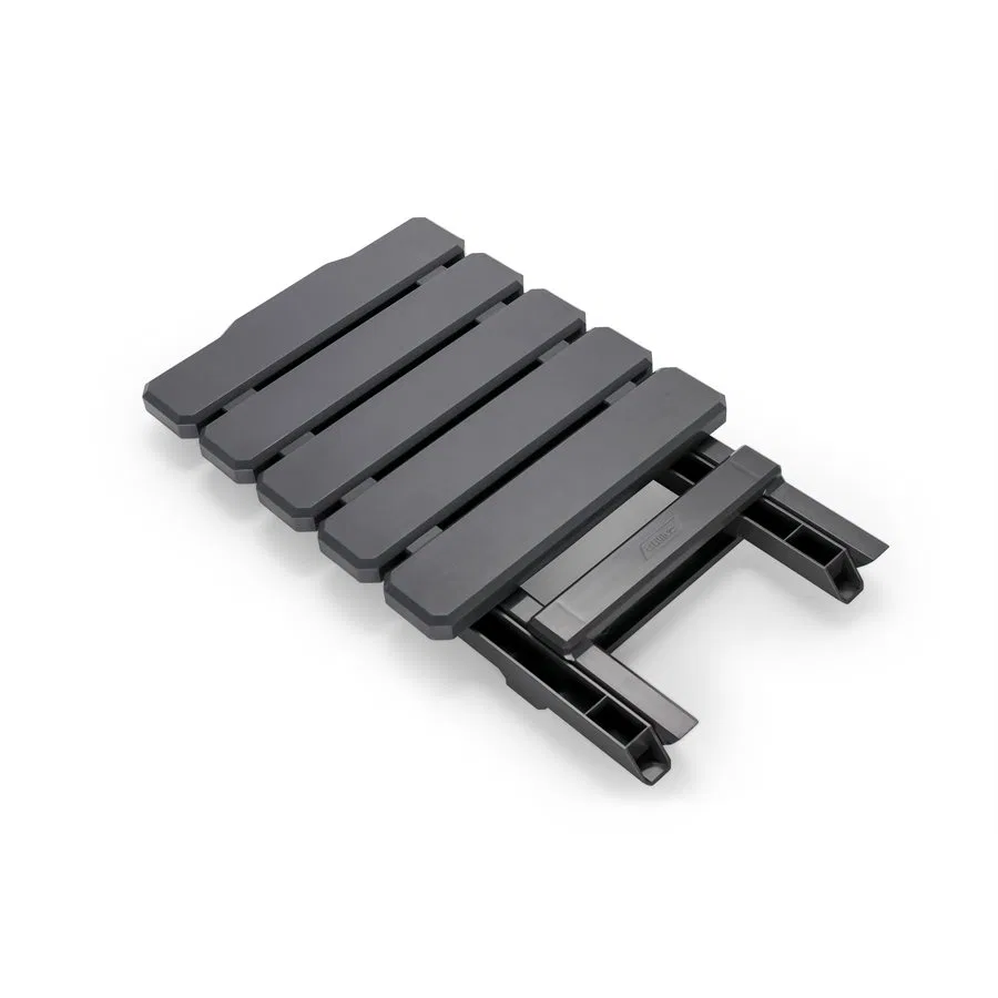 51881 – CAMCO Table, 12 Inch Length x 14 Inch Width x 15 Inch Height 30 Pound Weight Capacity Folding Charcoal Plasti...
